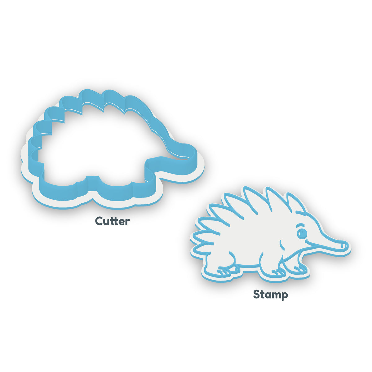 Echidna Cookie Cutter & Embosser Set