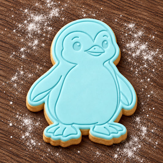 Fairy Penguin Cookie Cutter & Embosser Set