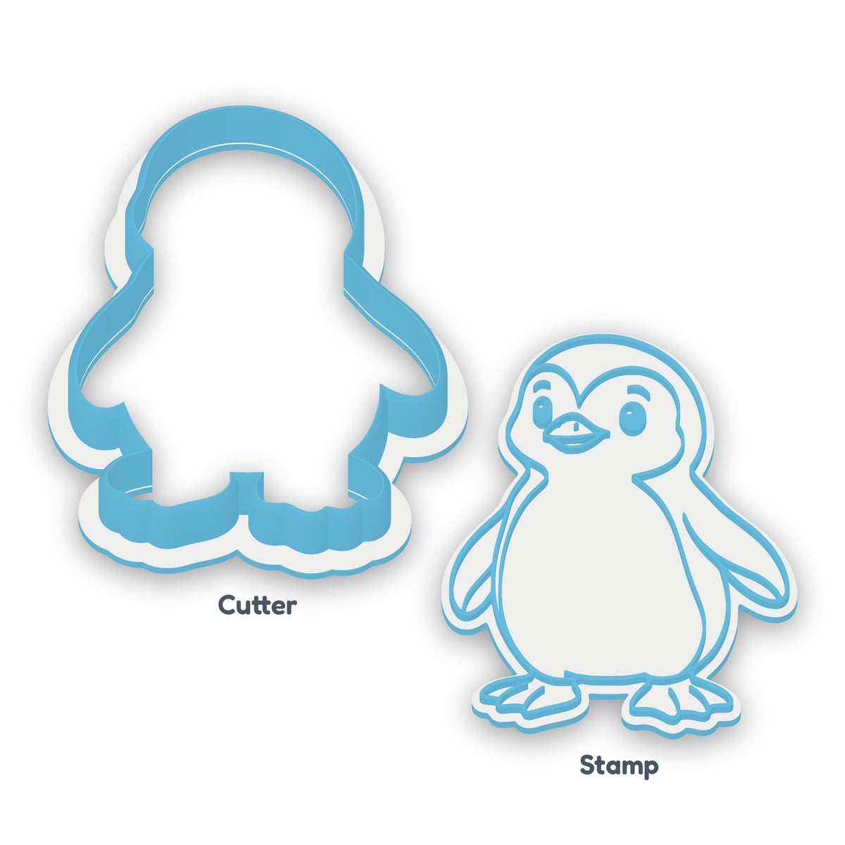 Fairy Penguin Cookie Cutter & Embosser Set