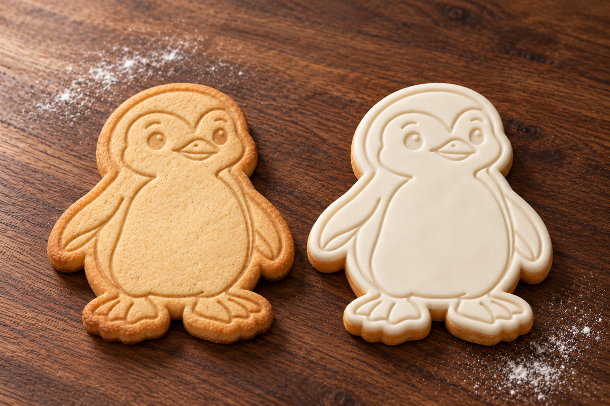 Fairy Penguin Cookie Cutter & Embosser Set