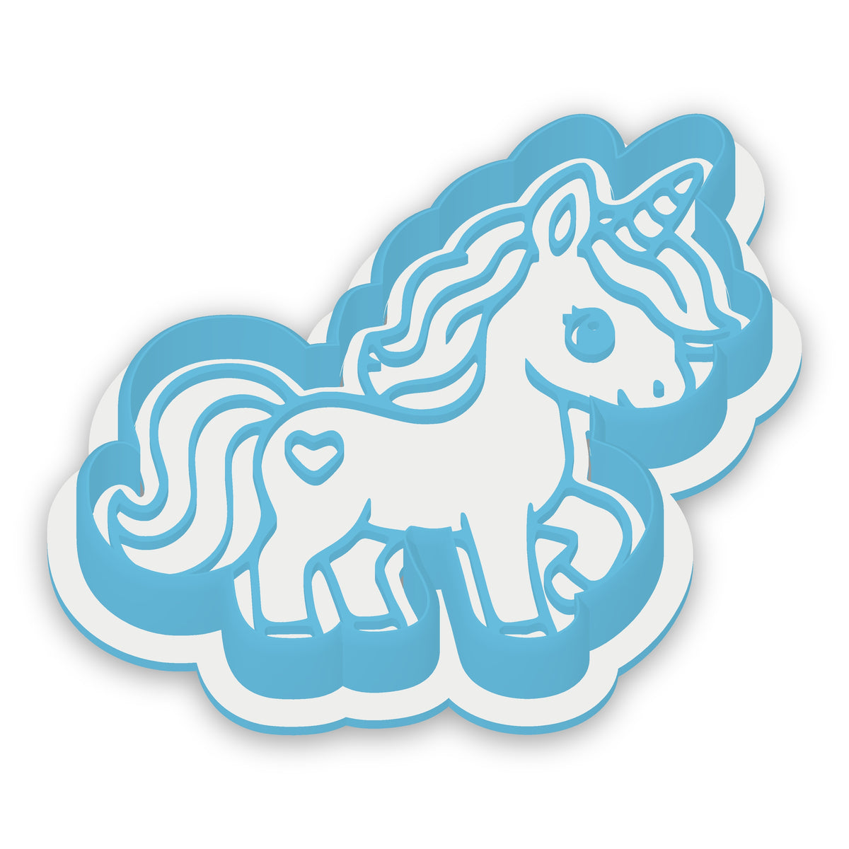 Unicorn assembled cutter and embosser