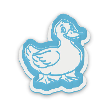 Duck assembled cutter and embosser