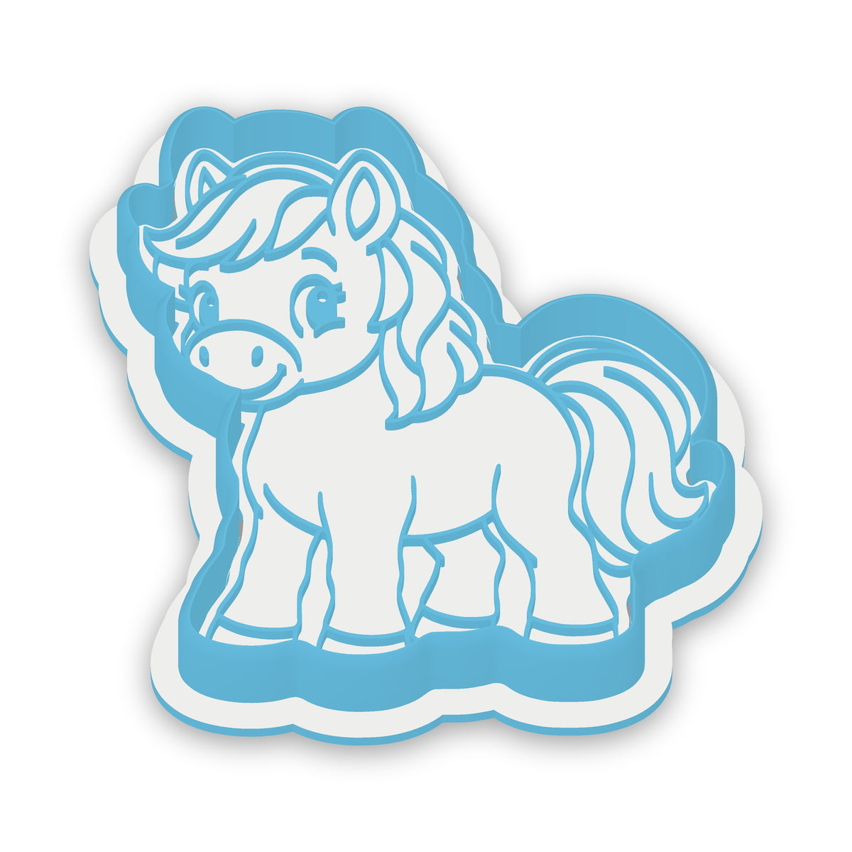 Pony assembled cutter and embosser