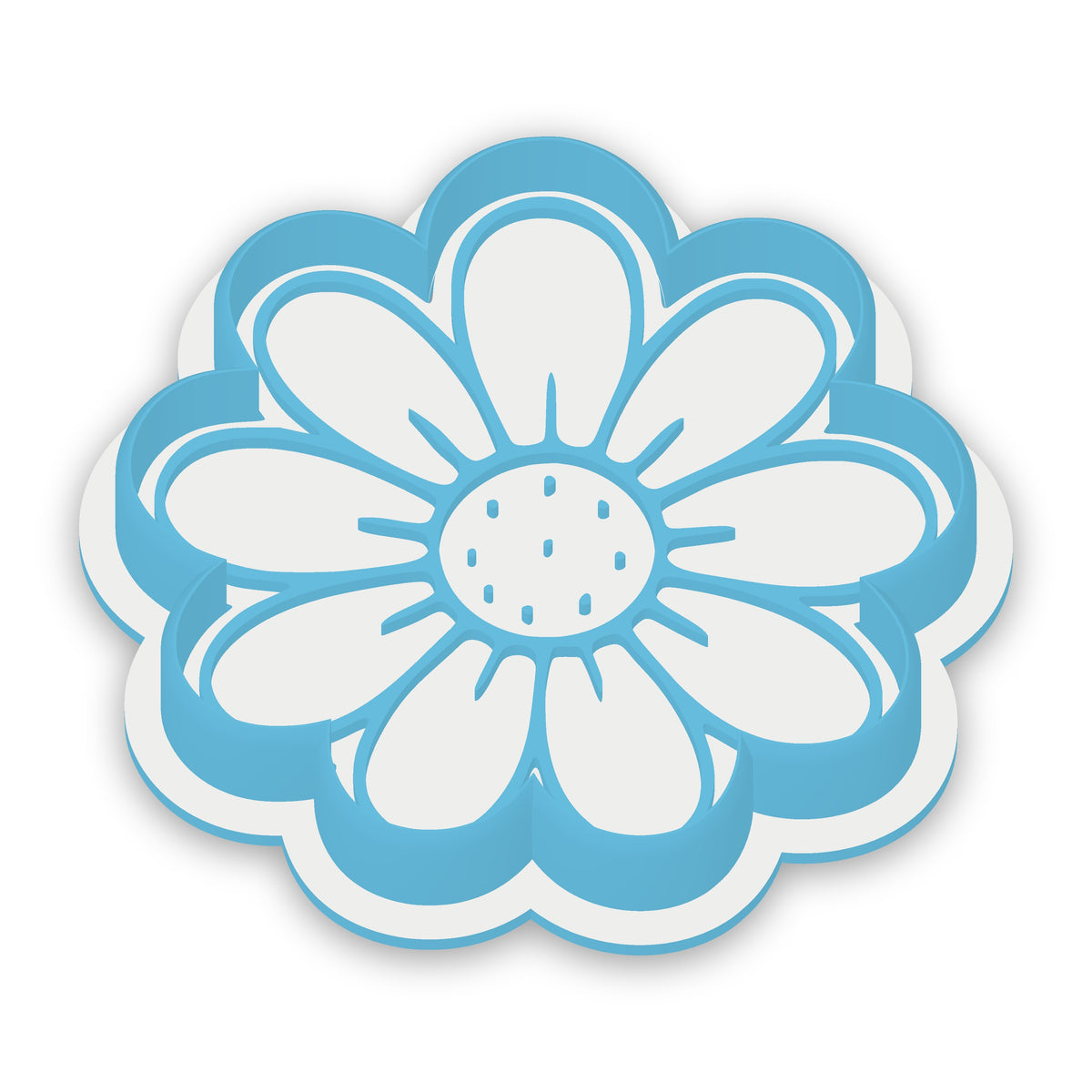 Daisy assembled cutter and embosser