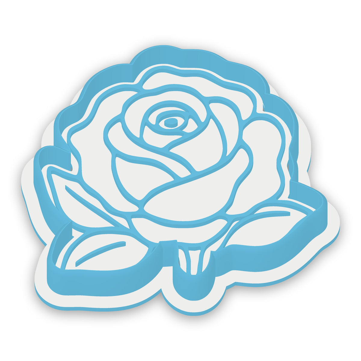 Rose assembled cutter and embosser