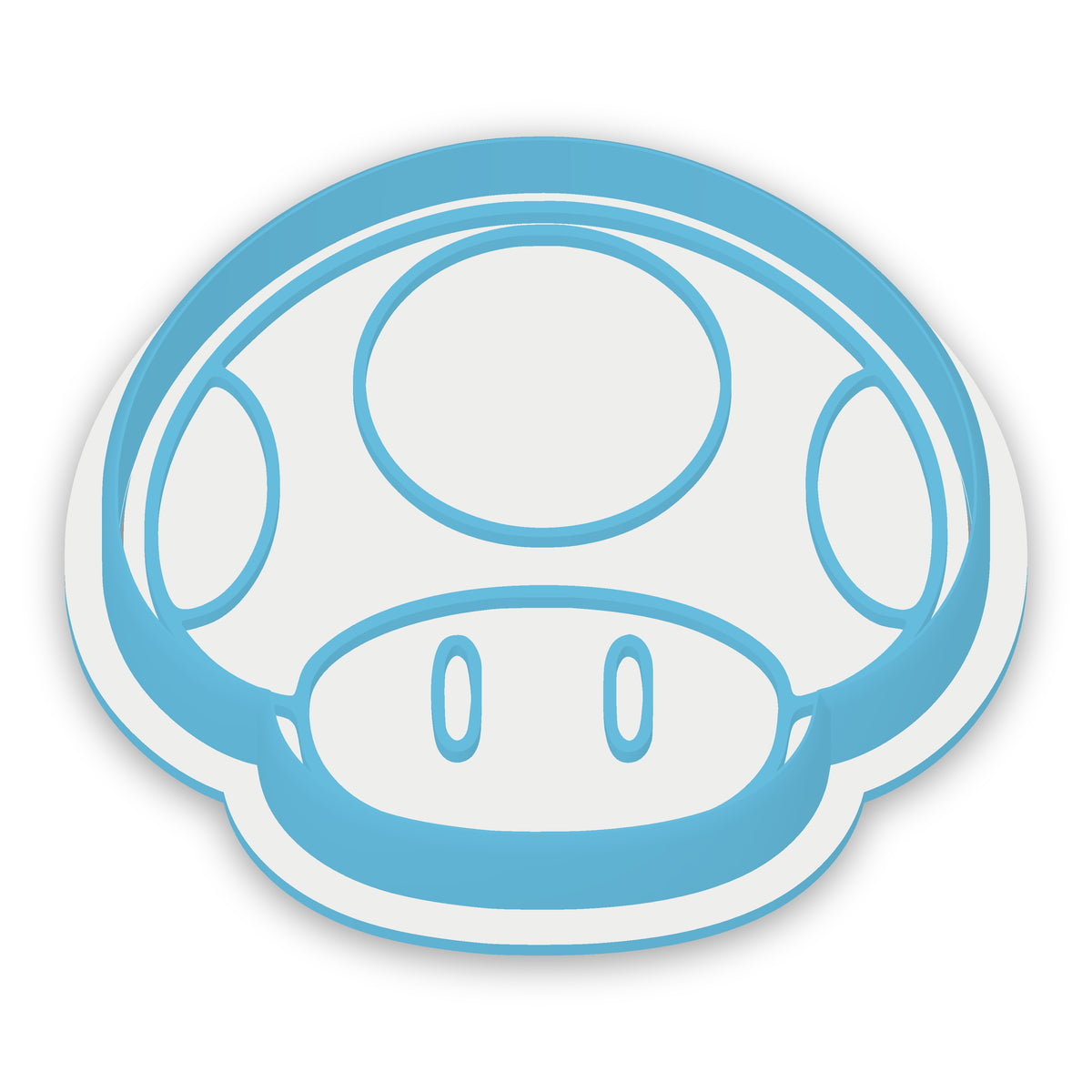 Mario Mushroom assembled cutter and embosser