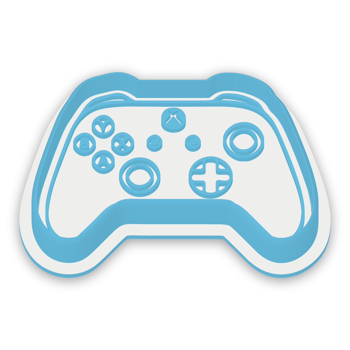 Xbox Controller assembled cutter and embosser