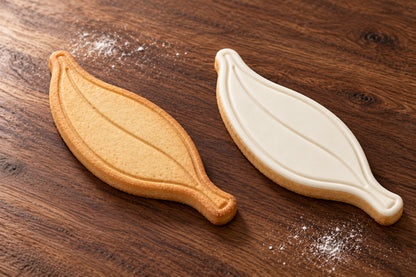 Gum Leaf Cookie Cutter & Embosser Set