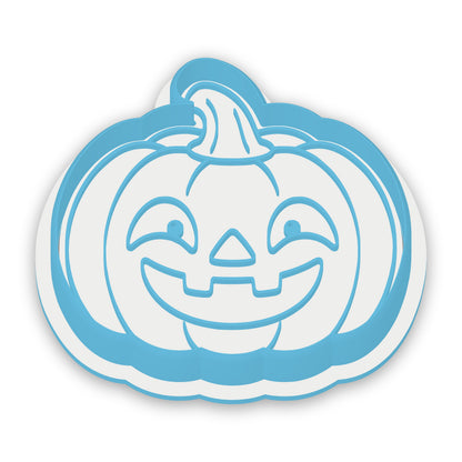 Jack-o'-Lantern assembled cutter and embosser