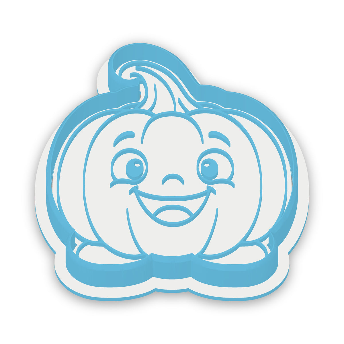 Smiling Pumpkin assembled cutter and embosser