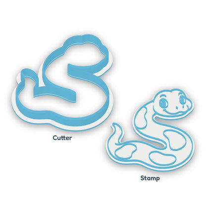 Python separate cookie cutter and matching embosser