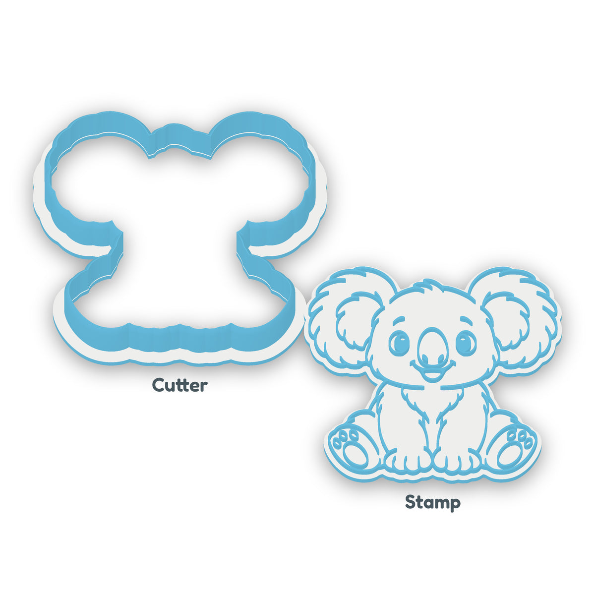 Koala Cookie Cutter & Embosser Set