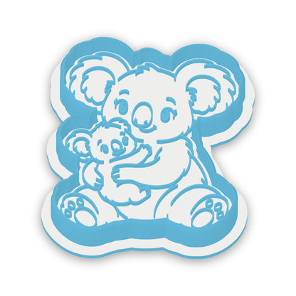 Koala with Baby Cookie Cutter & Embosser Set