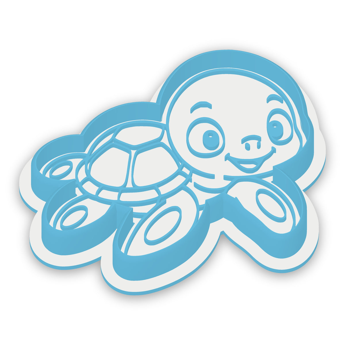 Baby Sea Turtle assembled cutter and embosser