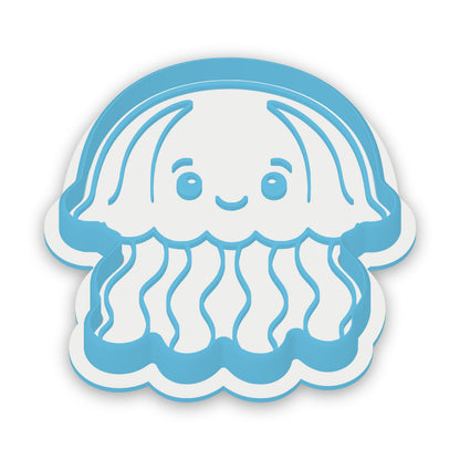 Jellyfish assembled cutter and embosser