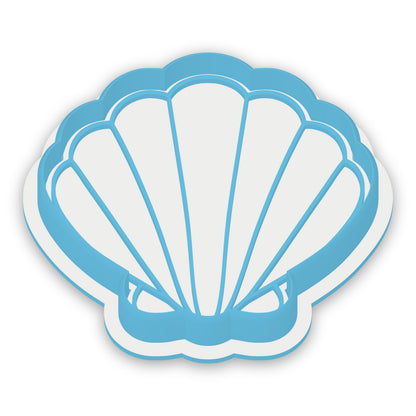 Scallop Shell assembled cutter and embosser
