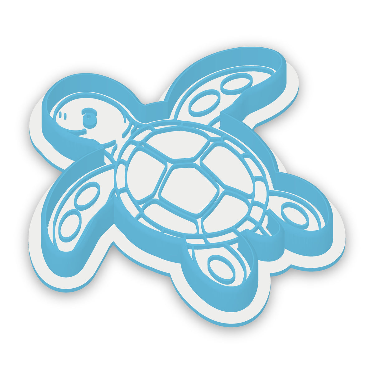 Sea Turtle assembled cutter and embosser