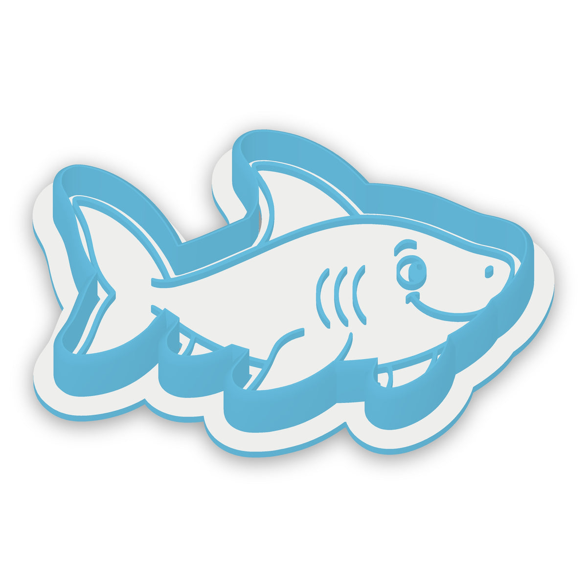 Shark assembled cutter and embosser
