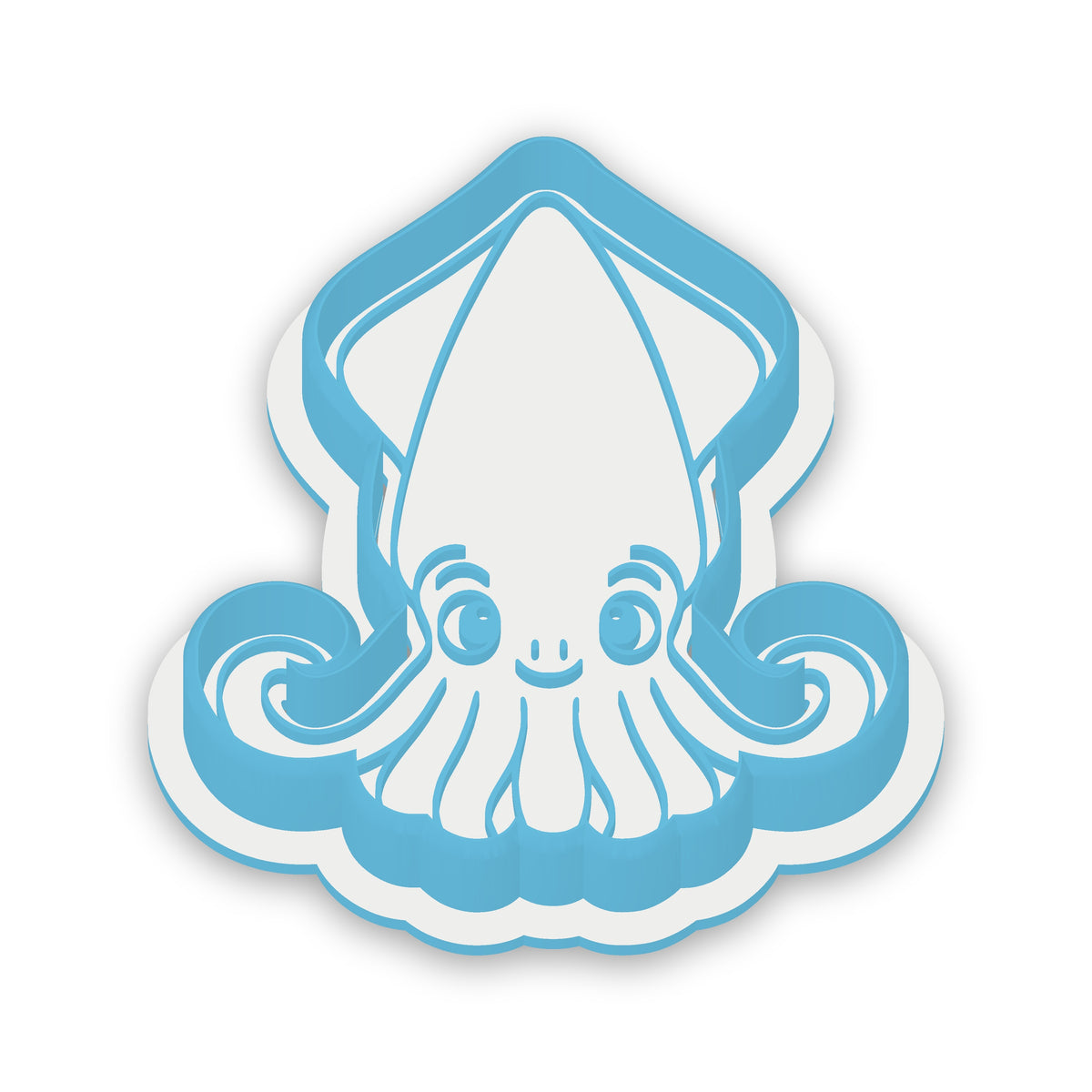 Squid assembled cutter and embosser