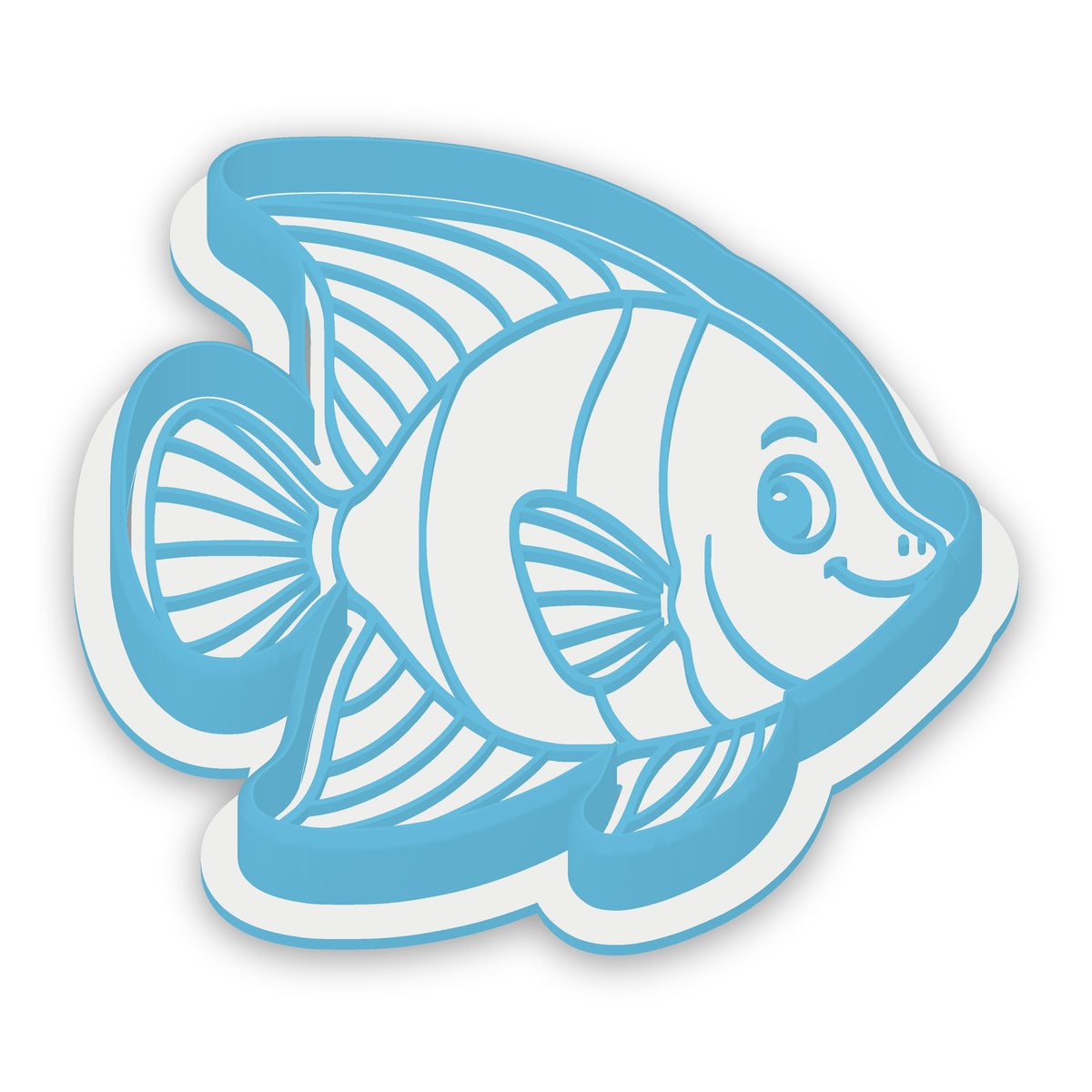 Tropical Fish assembled cutter and embosser