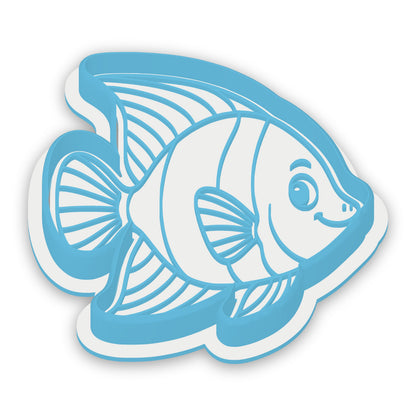 Tropical Fish assembled cutter and embosser