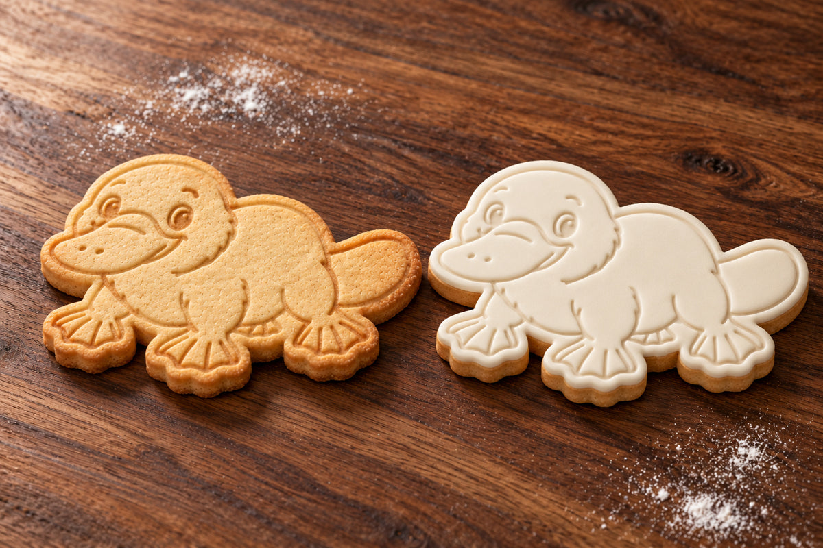 Platypus Cookie Cutter & Embosser Set