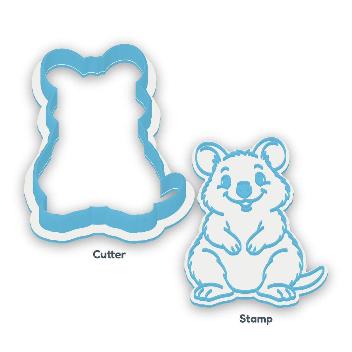 Quokka Cookie Cutter & Embosser Set