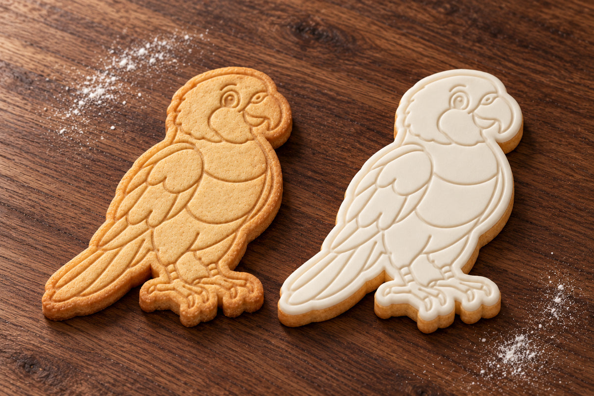 Rainbow Lorikeet Cookie Cutter & Embosser Set