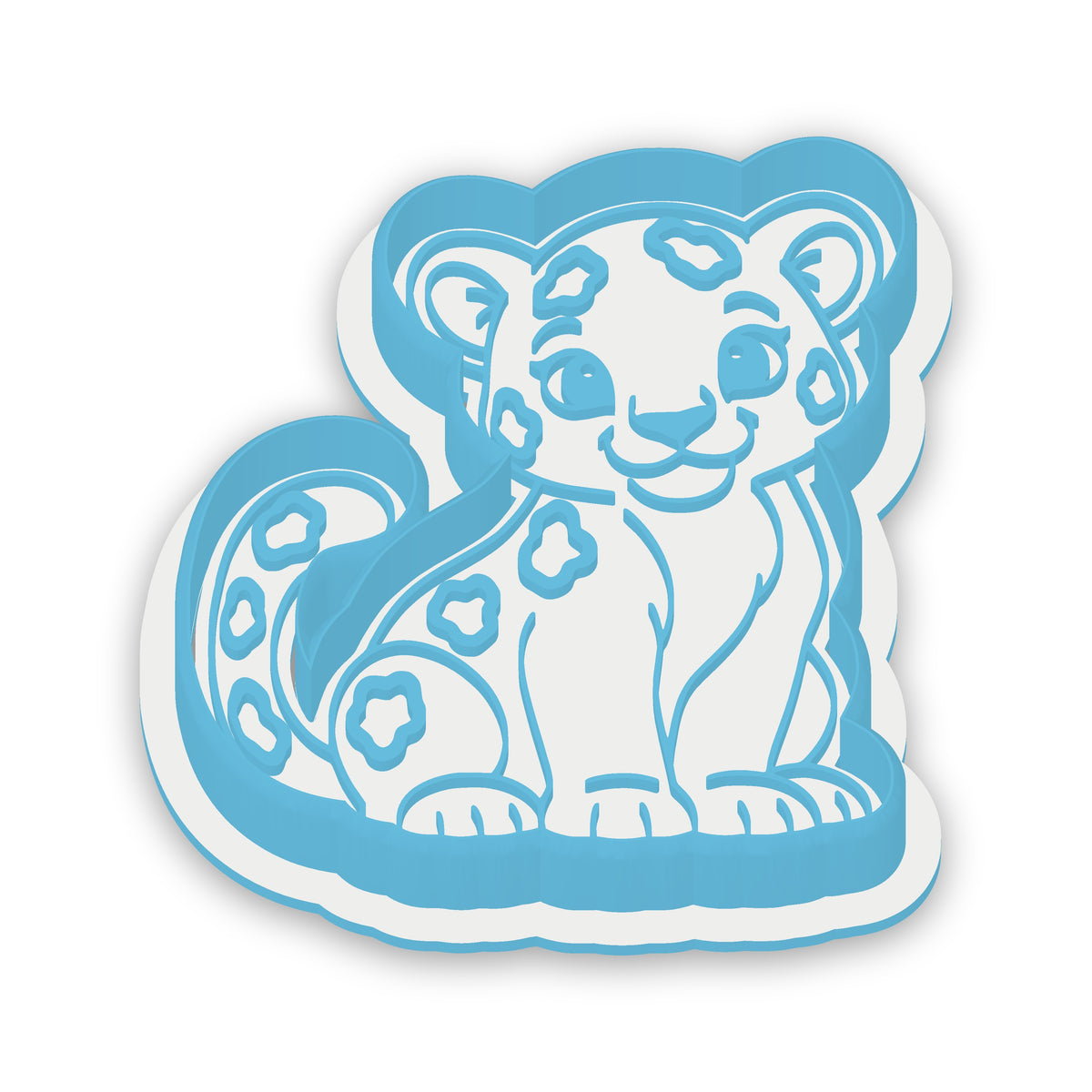 Leopard assembled cutter and embosser