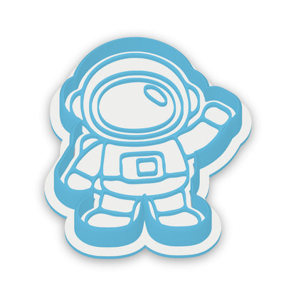 Astronaut assembled cutter and embosser