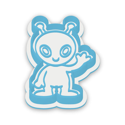 Friendly Alien assembled cutter and embosser