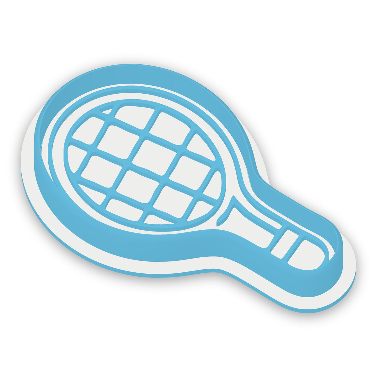 Tennis Racquet assembled cutter and embosser
