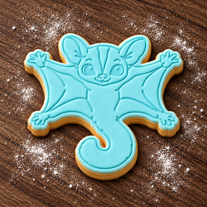 Sugar Glider Cookie Cutter & Embosser Set