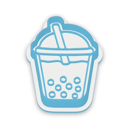 Bubble Tea assembled cutter and embosser