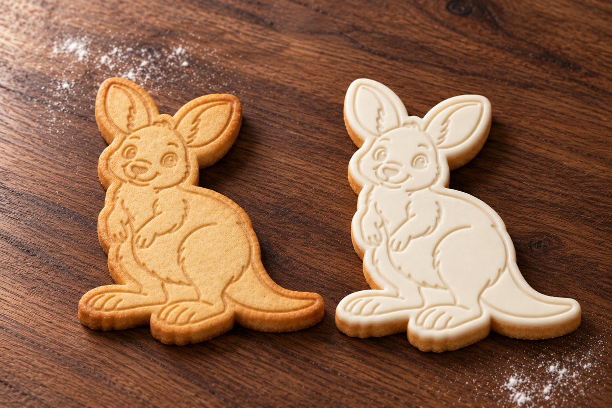 Wallaby Cookie Cutter & Embosser Set