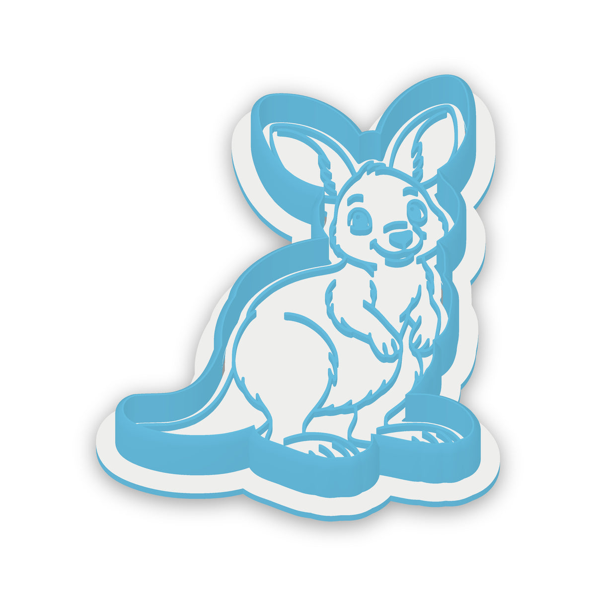 Wallaby Cookie Cutter & Embosser Set