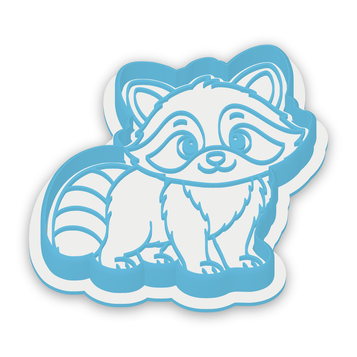 Raccoon assembled cutter and embosser