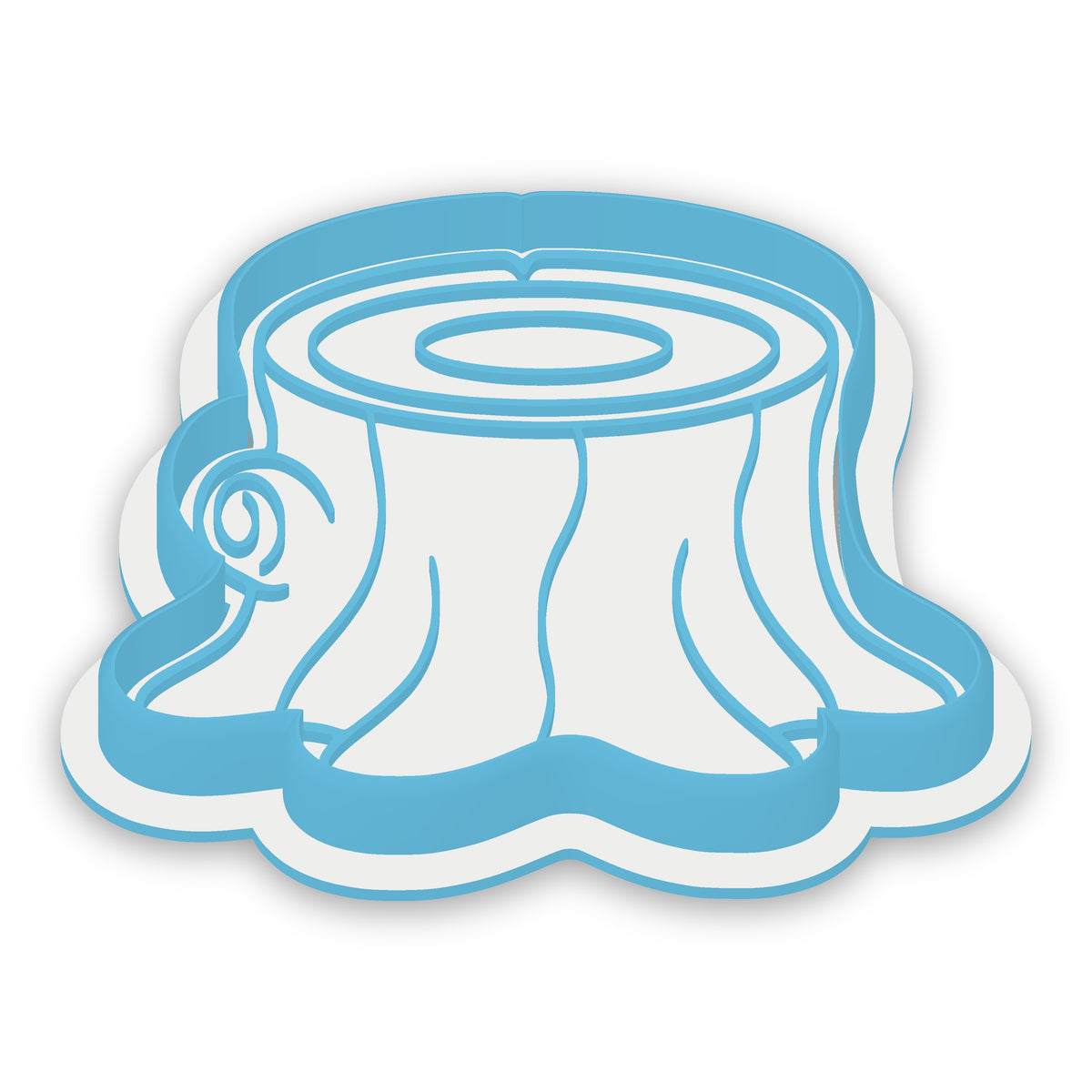 Tree Stump assembled cutter and embosser